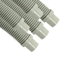 Puri Tech Vacuum Hose Navigator Pool Vac Ultra Aquabug 1.5in x 48ft Lt Grey 5 pk