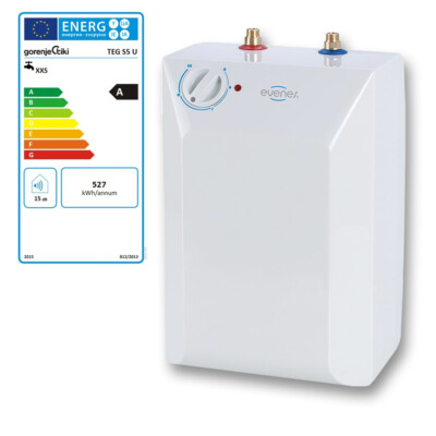 Warmwasserspeicher Boiler Untertisch-Gerät 5 Liter TEG Druckloser Speicher