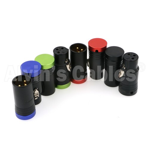 Low-Profile XLR 3 Pin Male Connector Original Plug for Audio Devices - Picture 1 of 16