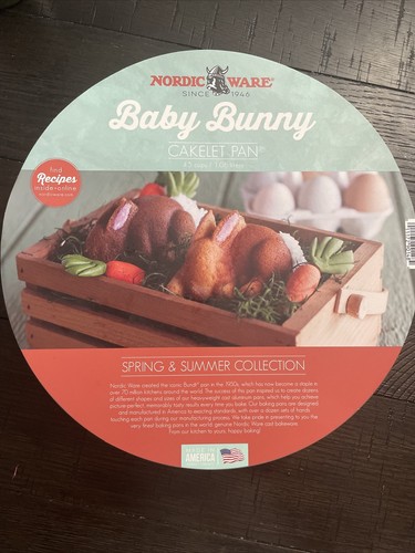 Nordic Ware Baby Bunny Cakelet Pan New - Picture 1 of 5