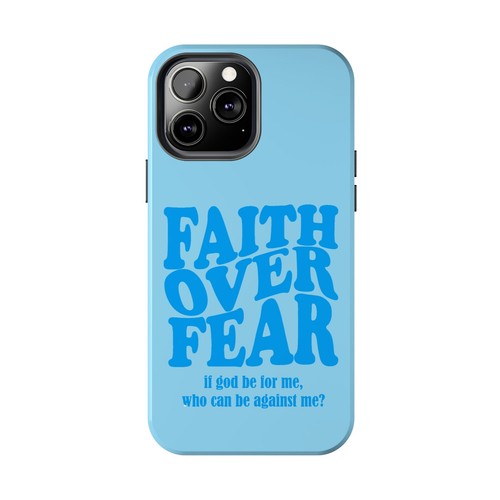 Faith Over Fear Tough Phone Cases iPhone case Samsung Case Custom cellphone case - Picture 27 of 38