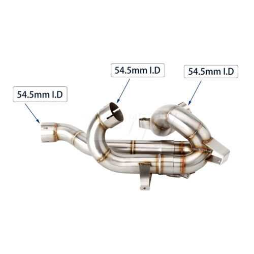 Motorcycle Exhaust Link Pipe For Ducati Multistrada V4 / S 2021-2022 V4S - Picture 5 of 11