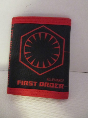 Disney Star Wars The Force Awakens Allegiance First Order Tri-Fold Wallet - Imagen 2 de 4