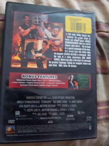 Commando (DVD, 1985) - Imagen 2 de 2