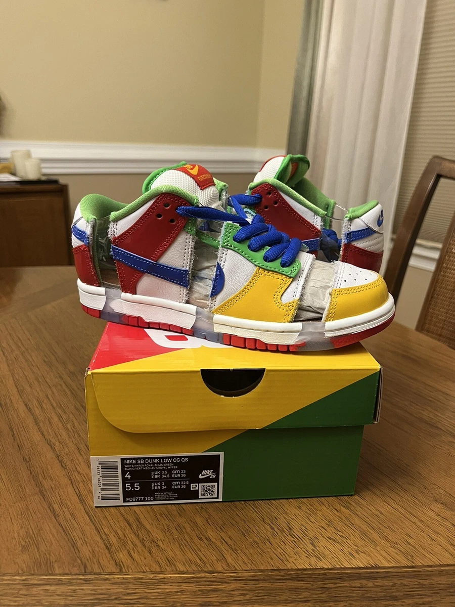 Nike SB Dunk Low x eBay Sandy Bodecker Size 4 FD8777-100 New