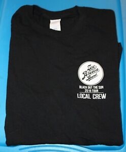 Zac-Brown-Band-Local-Crew-T-Shirt-2016-Black-Out-The-Sun-Tour-NEW