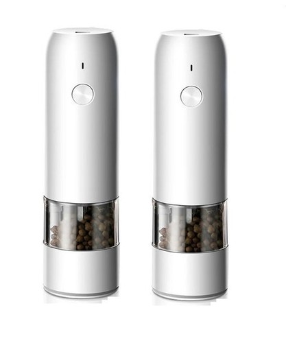 Electric Salt Pepper Spice Grinder - Kitchen USB Rechargeable Adjustable Coarse - Picture 19 of 21