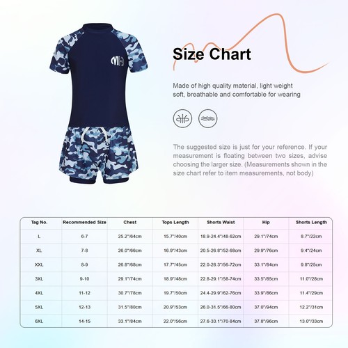 Kids Boy's T-shirt And Boyshorts Hawaiian Tops With Shorts Set Holiday Diving - Picture 10 of 19