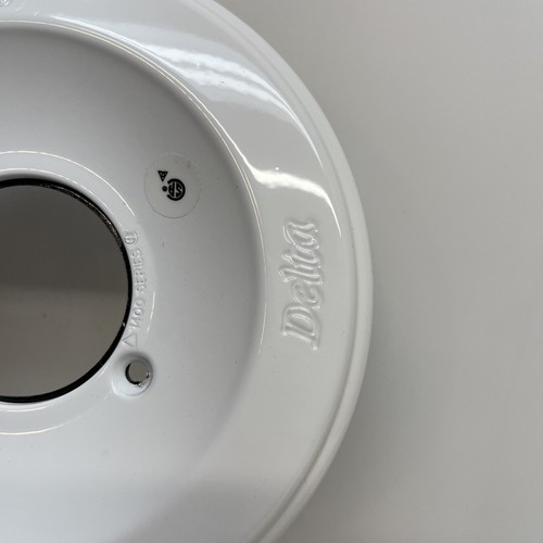 Delta Rosette - 1300 oder 1400 Serie, weiß glänzend neu - Bild 2 von 4