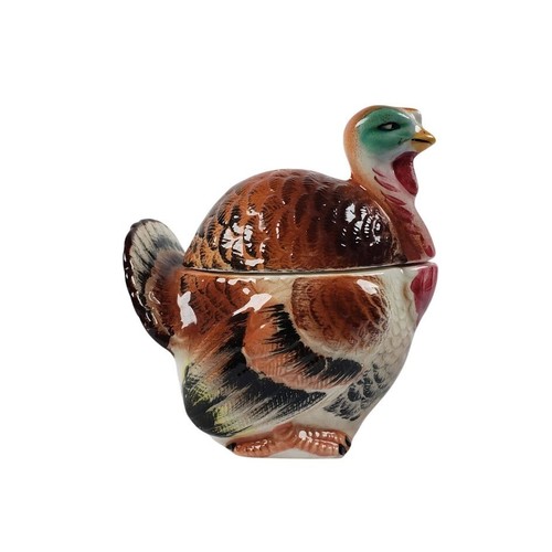 Kasuga Ware Truthahn Salz und Pfefferstreuer Set Thanksgiving Made in Japan 60er Jahre - Bild 2 von 13