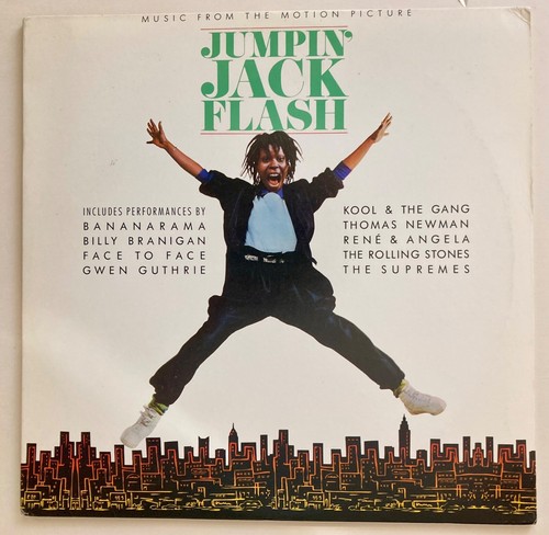 MOVIE SOUNDTRACK 'JUMPIN' JACK FLASH' ROCK STAR HITS (SUPREMES, STONES) UNPLAYED