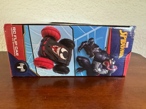 Marvel Spider-Man Venom Vs Spiderman Remote Control RC Flip Car NEW - Picture 8 of 17