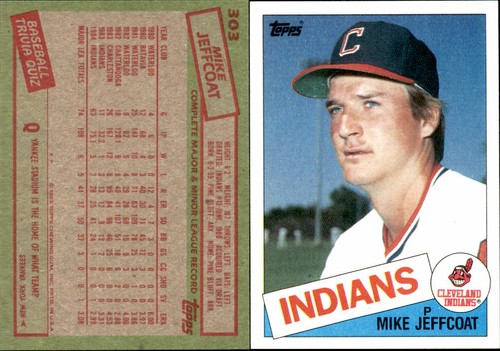 1985 Topps Baseball Cards Complete Your Set U-Pick #'s 201-400 NM/MINT - Picture 104 of 201