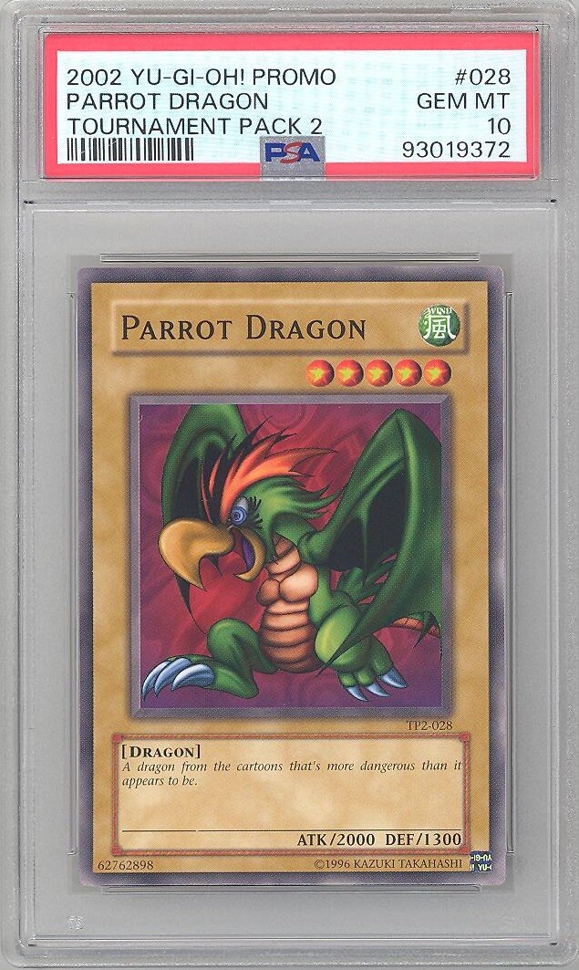 トウカイテイオー　psa PSA 10 - Yu-Gi-Oh Card - TP2-028 - PARROT DRAGON (common) - GEM