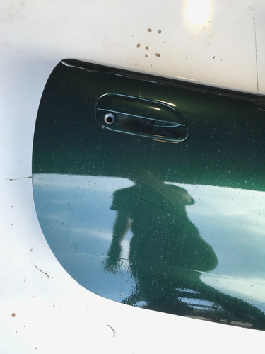 1999-2000 Mazda Miata MX5 OEM Green Passenger Right Door Shell NB 99-00 - Picture 5 of 10