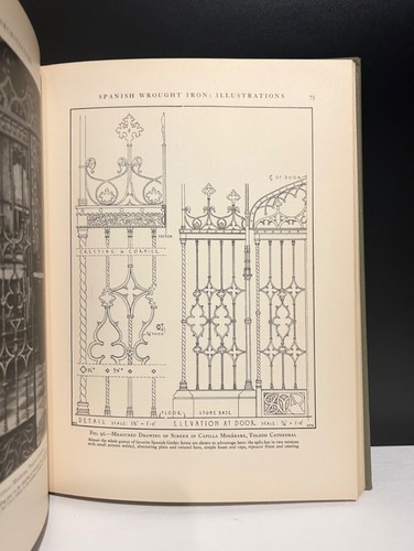 Schmiedeeisen in der Architektur von Gerald K. Geerlings (1929, Hardcover) - Bild 9 von 10