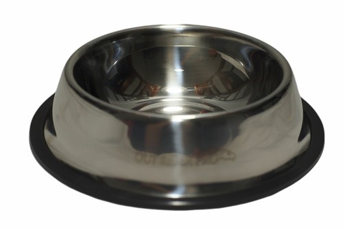 Out Rider Pro Stainless Steel Bowl With Rubber Base Dogs of all Size - Picture 3 of 3