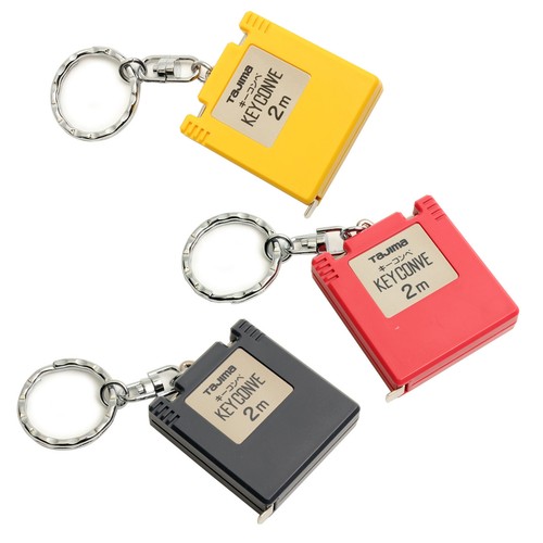TAJIMA KEYKONBE KEC-20 Tape Measure for Diameter & Circumference 2M×6mm 1PCS