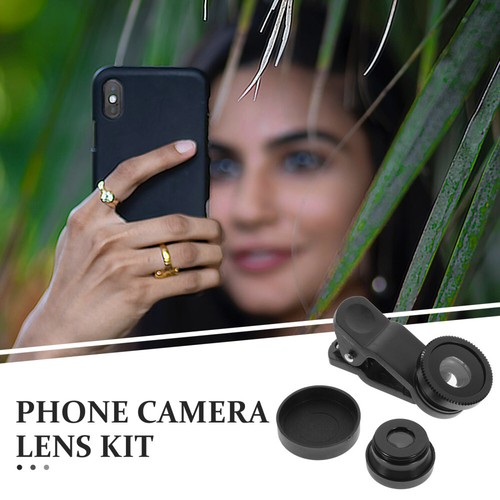 Wide-angle Macro Fisheye Lens Set Mobile Phone Kit for Smartphone - 第 8/12 張圖片