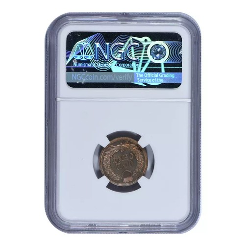 1864 Copper Nickel Indian Head Cent NGC PF66 Cameo Proof - Picture 4 of 4