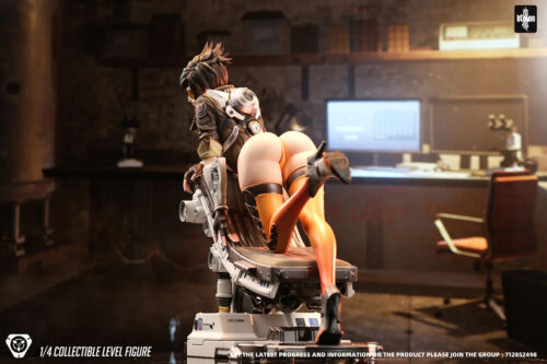 Statua Dtalon Studio Overwatch Tracer Resina 1/4 Preordine H40CM Versione Standard - Foto 3 di 9