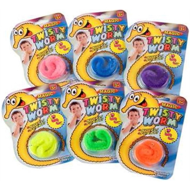 1 100 magic wiggly worms children s birthday party bag lucky dip