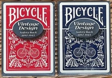 Bicycle Safety Back Ohio printed playing cards (2 decks)