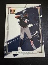 Brando Mayea 2024 Impeccable Rookie CArd RC #24/25 New York Yankees