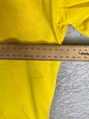 Polo Ralph Lauren Casual T-Shirts Top Size S Womens Yellow Logo Short Sleeve - Picture 11 of 11