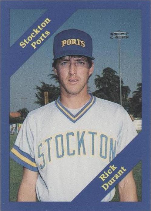 1989 Cal League California League - Rick Durant #155 - 1 of 1