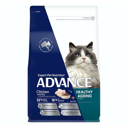 Advance Cat Healthy Ageing Chicken Dry Cat Food 4kg - Picture 3 of 6