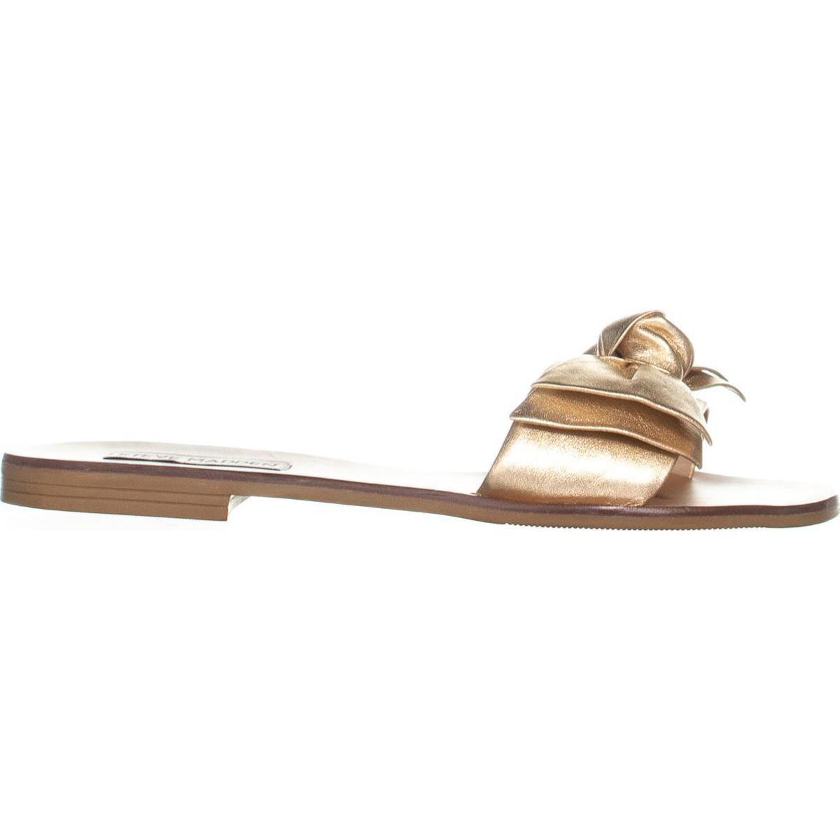 Steve Madden Slide Knotss Flat Slide Madden Sandales 449, Gold, 3 UK e5dc92 Steve Madden Slide Knotss Flat Slide Madden Sandales 449, Gold, 3 UK e5dc92