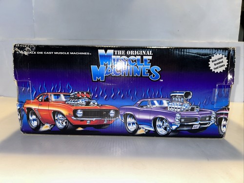 * New Muscle Machines DieCast 1:18 Blue Chrysler '00 PT Cruiser' Cali Too Hot - Imagen 9 de 16