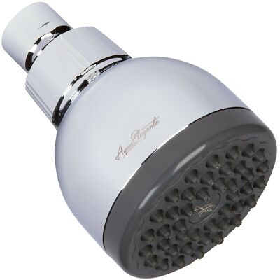 3 Inch High Pressure Shower Head (Aqua Elegante) - Chrome - 1.8 GPM
