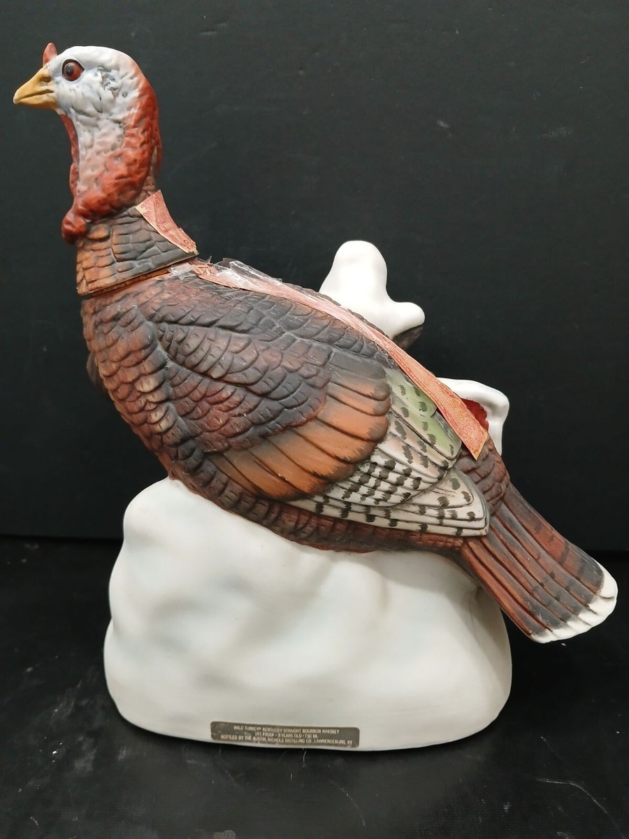 Austin Nichols 1980 Wild Turkey Porcelain Whiskey Decanter