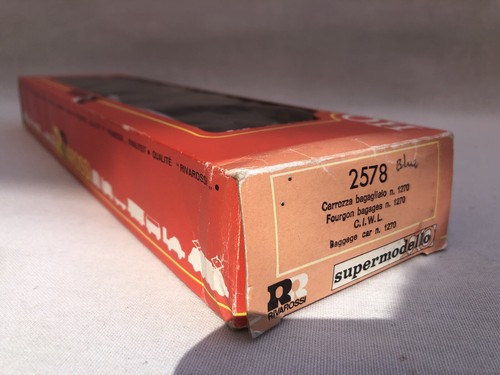 Rivarossi 2578 HO Gauge CIWL Orient Express Baggage Car 1270 Blue VGC Boxed - Picture 16 of 22