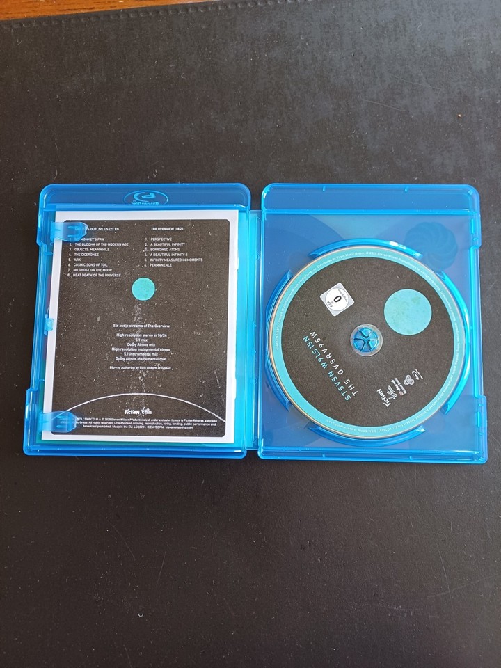 STEVEN WILSON SIGNED THE OVERVIEW SIGNED /AUTOGRAPH BLU RAY eBay