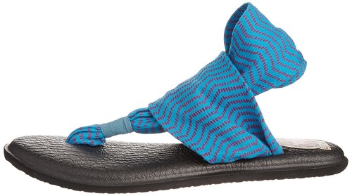 Sanuk Yoga Sling 2 Damen-Sandale ozeanfuchsia Knöchelriemen Größe 7 US Sws10535 - Bild 8 von 8