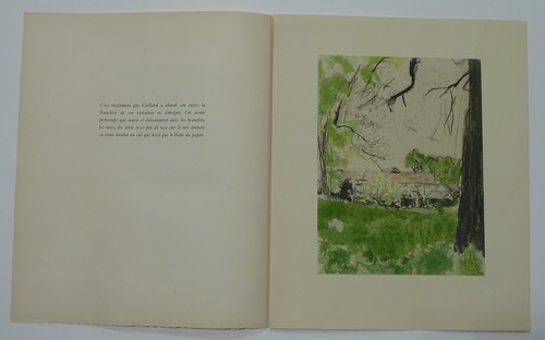 Edouard Vuillard, "Les Communs au Chateau des Clayes," Pastel Print, 1966 - Picture 1 of 5