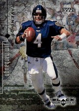 1998 Upper Deck Black Diamond Rookie Edition Jim Harbaugh #7 Baltimore Ravens 8F