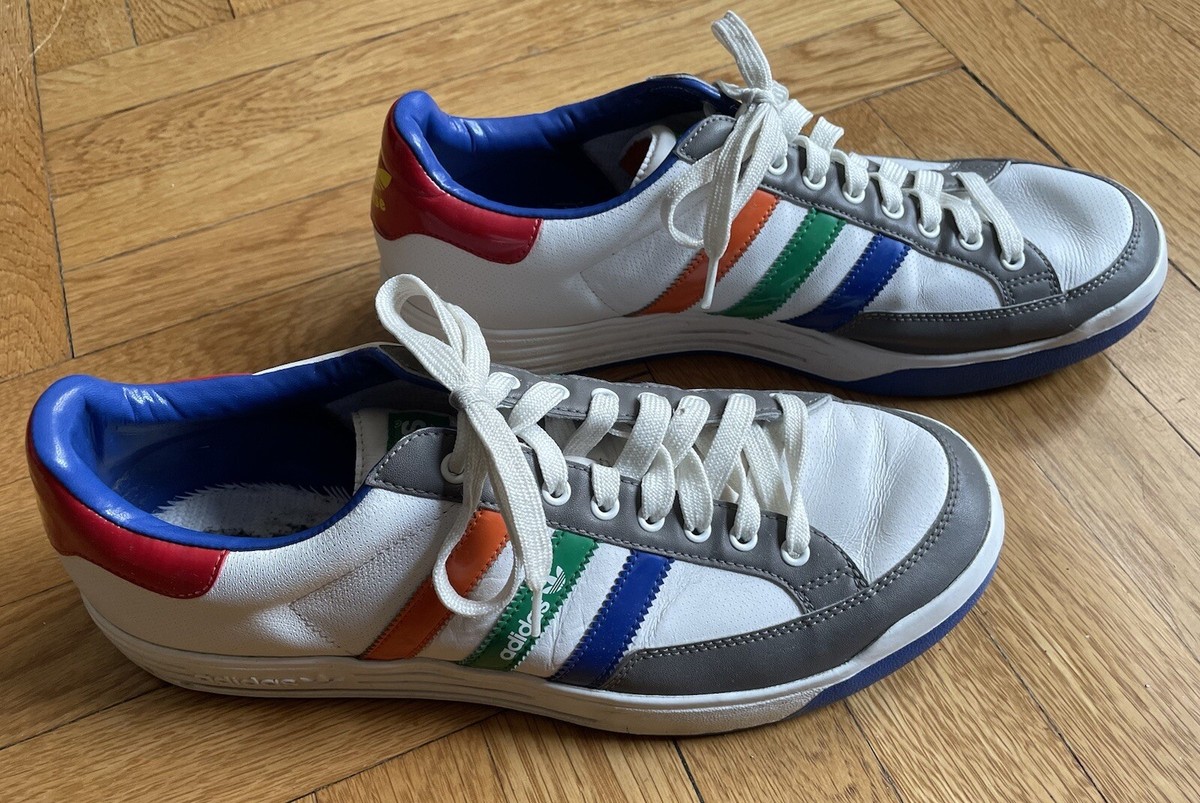 Adidas Nastase White Multi color Sneakers U.S. size 12