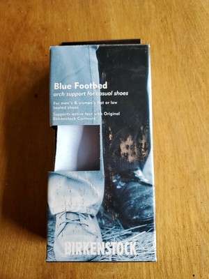 birkenstock blue footbed casual