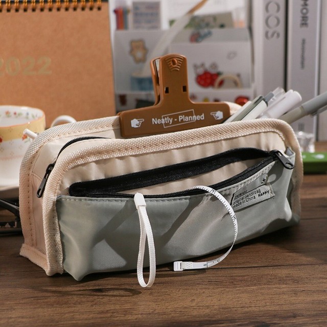 Triple-layer Pencil Bag Large Capacity Pen Case New School Supplies Children Triple-layer Pencil Bag Large Capacity Pen Case New School Supplies Children
