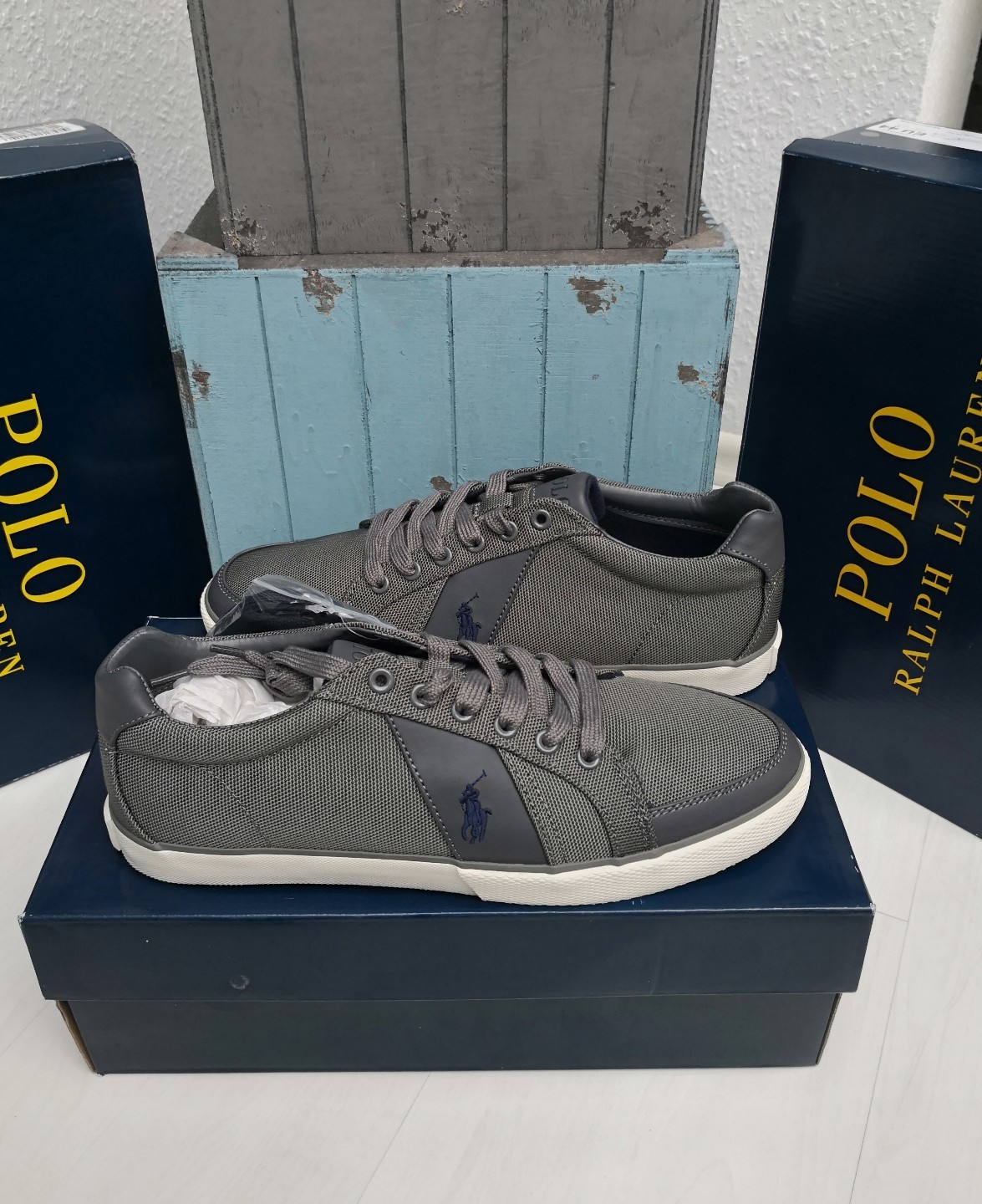 Polo Ralph Lauren Herrenschuhe Sneaker Turnschuhe NEU Gr. 42 Polo Ralph Lauren Herrenschuhe Sneaker Turnschuhe NEU Gr. 42