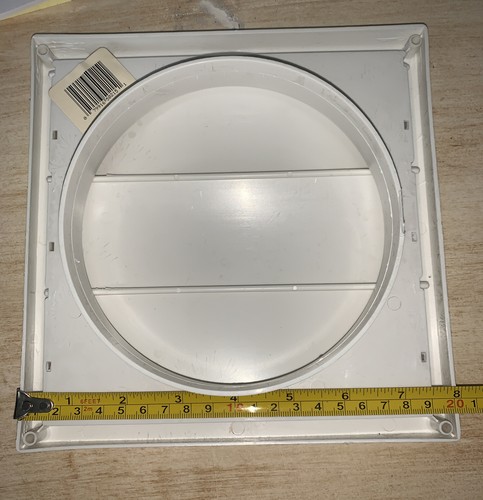 Deflect-o HS6W 6" Intake Vent - White - Picture 3 of 3