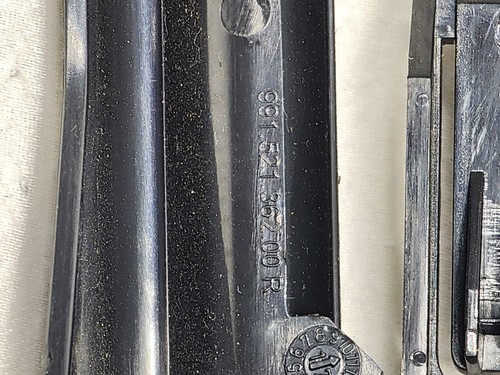 Porsche Cayman Left Right Seat Rail Trim Cover Set 99152136200, 99152136100 - Picture 3 of 4