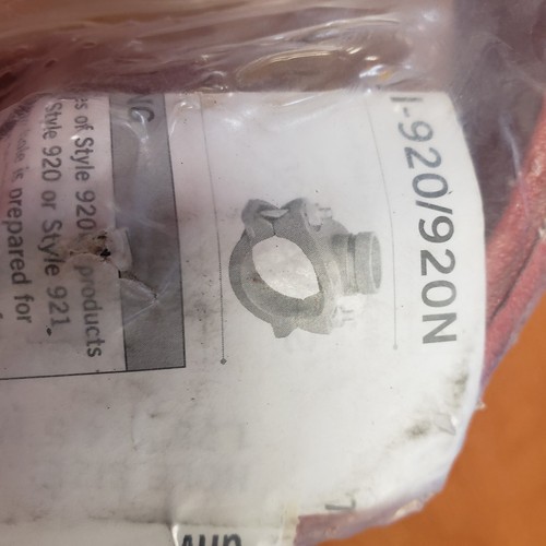 6"x1-1/4" Victaulic Mechanical-T Bolted Branch Outlet 6"/168mm S/920N - Picture 2 of 4