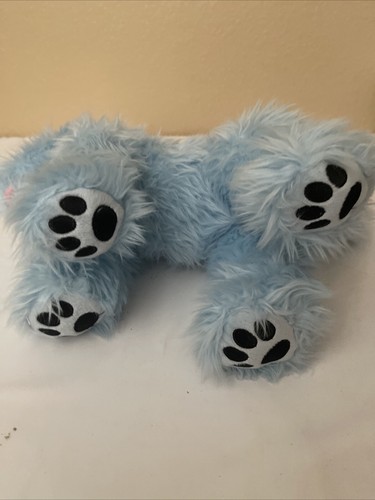 Peluche de peluche Build A Bear Workshop Baby Blue Terrier Westie peludo cachorro perro - Imagen 5 de 7