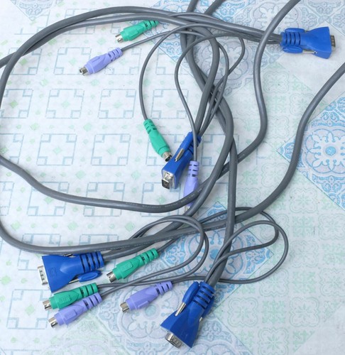 Avocent SwitchView 2 port 520-345-001 USB PS/2 alimentation et jeu de câbles (A) - Photo 5/12