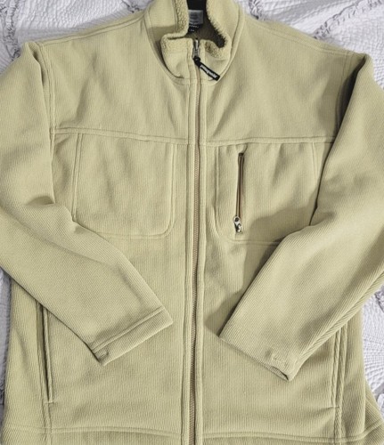 Patagonia Men's Jacket L Tan Vintage Full Zip Fleece Made in Columbia RN51884 - Picture 8 of 19